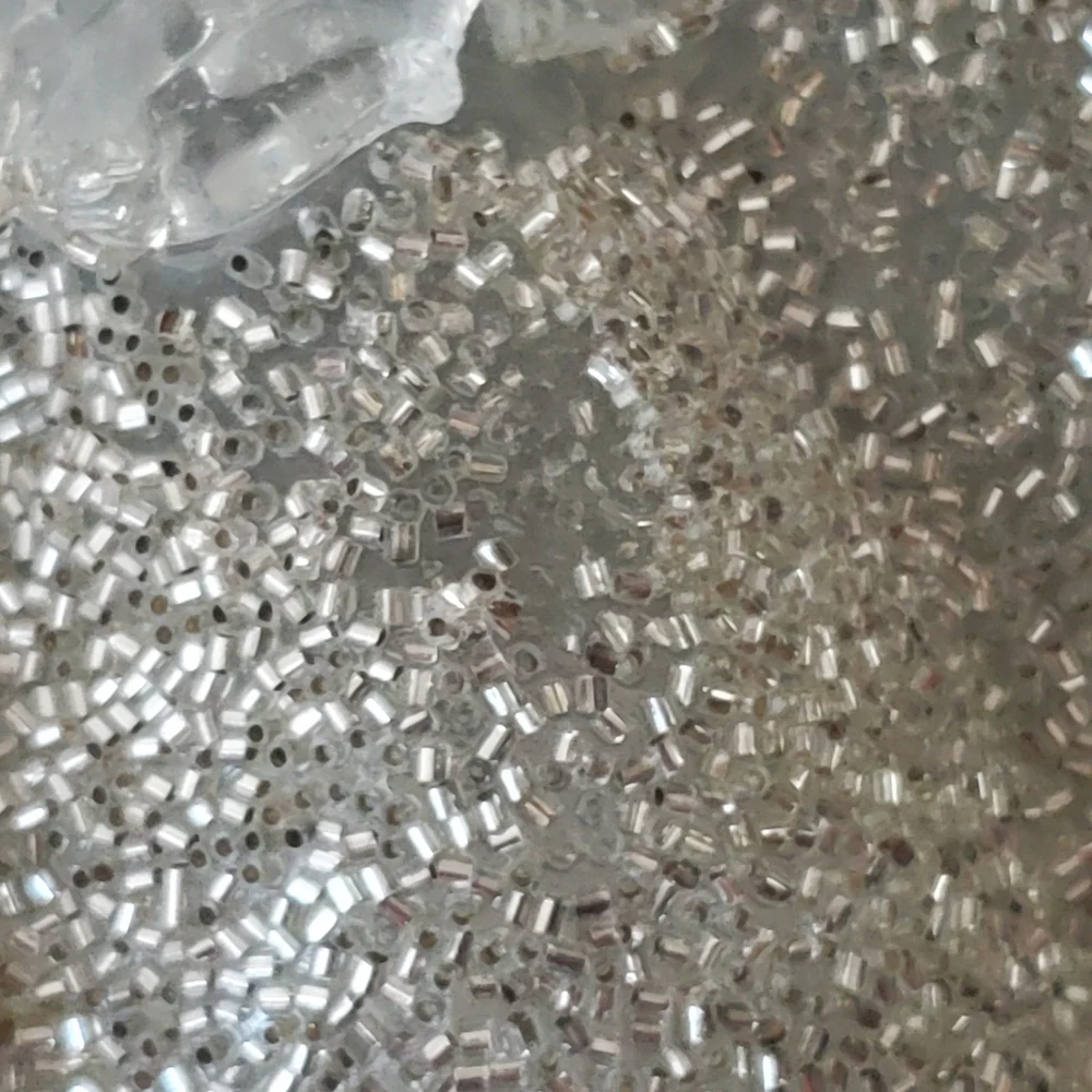 Z Gallerie Glittering Sequin Bead Glass Pumpkin Bella 7